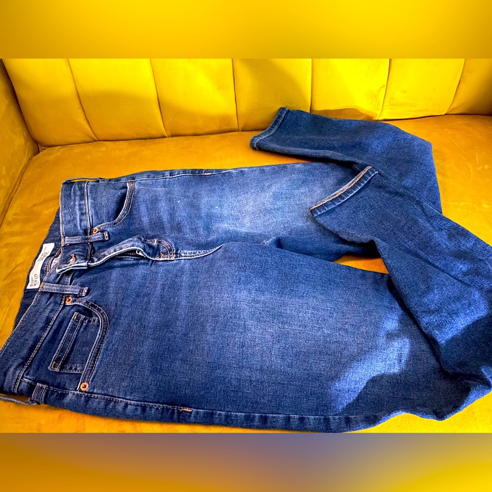 High waist Topshop Jaime cropped skinny jean